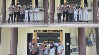 Polres Natuna Terima Kunjungan Kakanwil Jasa Raharja Guna Jalin Sinergi Baik