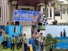 Bentuk Kepedulian Pada Masyarakat, Momen Hari Lalin ke 71 Satlantas Polres Natuna Salurkan Air Bersih