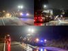 Antisipasi Kecelakaan Di Jalan Raya, Petugas Damkar Polres Natuna Bersihkan Lumpur Dijalanan