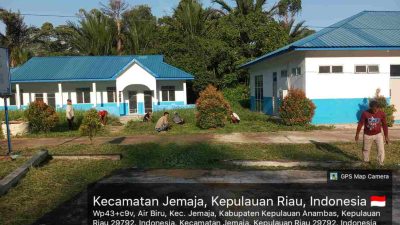 Gedung MBG 3T di Desa Air Biru Siap, Kades Badri Harapkan Segera Beroperasi