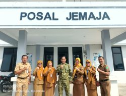 Peringati HUT ke-81 TNI, Pemerintah Kecamatan Jemaja Sambangi Posal Jemaja