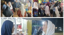 Senyum Keramahan Bupati Cen Sui Lan Kunjungi Sejumlah Pusat Keramaian di Kota Ranai