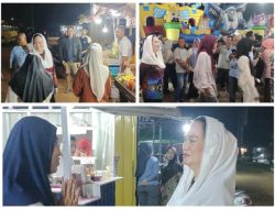 Senyum Keramahan Bupati Cen Sui Lan Kunjungi Sejumlah Pusat Keramaian di Kota Ranai