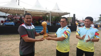 Bupati Aneng Buka Turnamen Sepak Bola Piala Gubernur dan Wakil Gubernur Kepri, Tekankan Sportivitas dan Persatuan