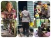 Kapolres Natuna Salurkan Bantuan Tongkat dan Sembako Kepada Warga