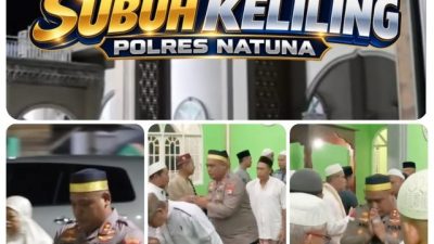 Menyambung Silaturahim Kapolres Natuna Laksanakan Giat Melalui Suling