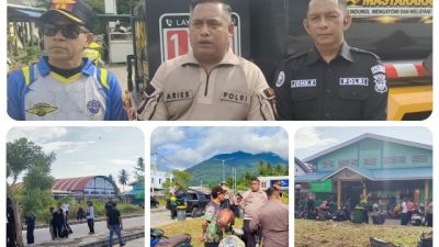 Kapolres Ajak Masyarakat Atasi Persoalan Sampah Dan Menghilangkan Kesan Kumuh Di Pasar Ranai