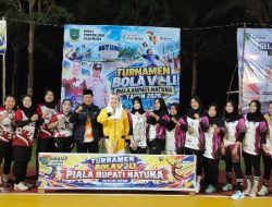 Cen Sui Lan Ingatkan Pemain Harus Junjung sportivitas di Turnamen Bola volly Piala Bupati Cup 2026