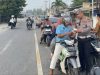 Satlantas Polres Natuna Bersama UPTD PPD Kembali Sebarkan Brosur Program Pemutihan Pajak Kendaraan Bermotor