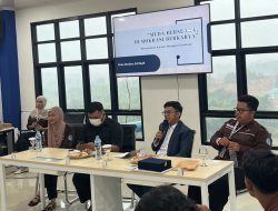 DPM FEBM UMRAH Fasilitasi Ruang Diskusi Kepemimpinan dan Kebijakan Publik Bareng Legislator